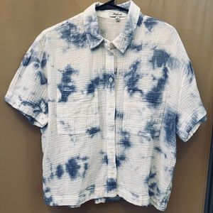 Madewell Button Down Camp Shirt